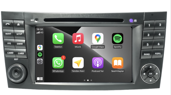 Mercedes E serisi (2002-2010) Multimedia